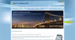 Desktop Screenshot of frodexim.com